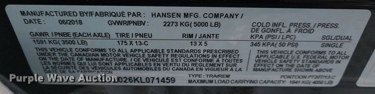 image for item NB9814 2019 Sun Tracker Fishin Barge 20 DLX pontoon boat