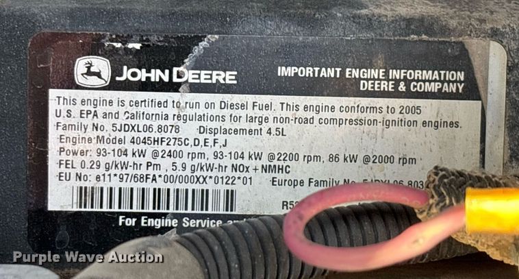 image for item DH8645 2006 Genie GTH-1056 telehandler