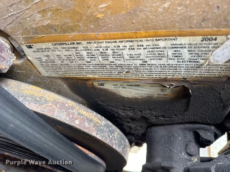 image for item DH9820 2005 Kenworth T800 dump truck