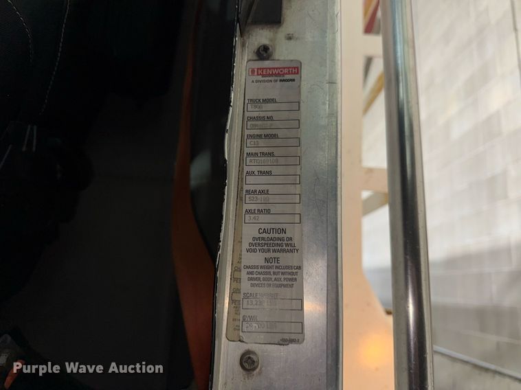 image for item DH9820 2005 Kenworth T800 dump truck