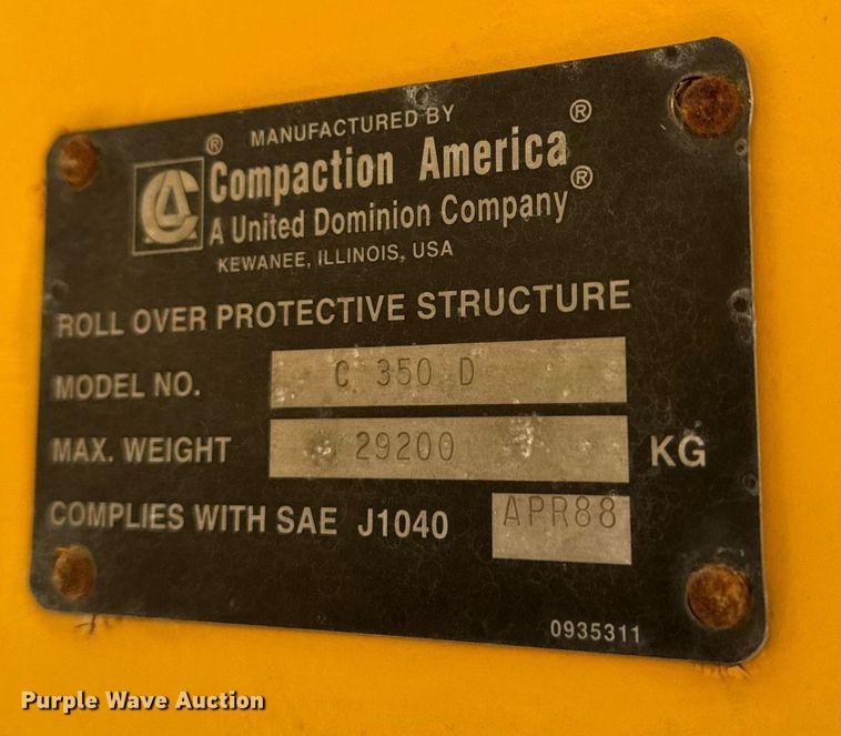 image for item DH9836 Hypac C350D double drum roller