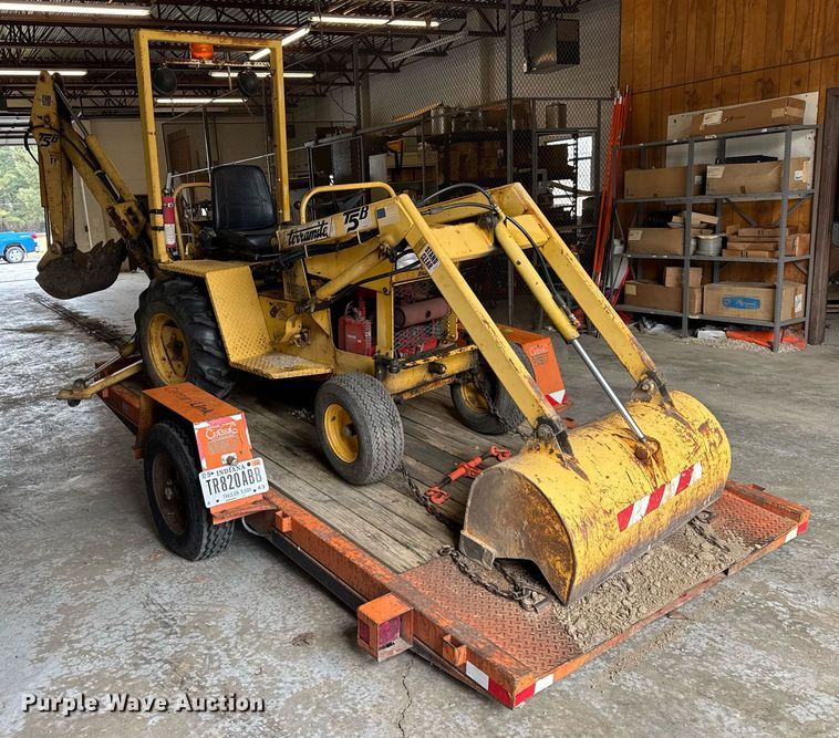 image for item DH9843 1990 Owens Classic tilt deck equipment trailer