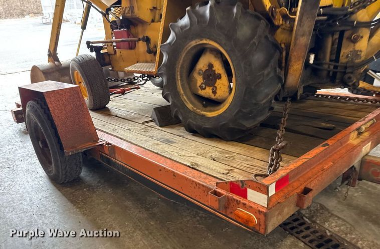 image for item DH9843 1990 Owens Classic tilt deck equipment trailer