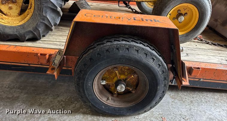 image for item DH9843 1990 Owens Classic tilt deck equipment trailer