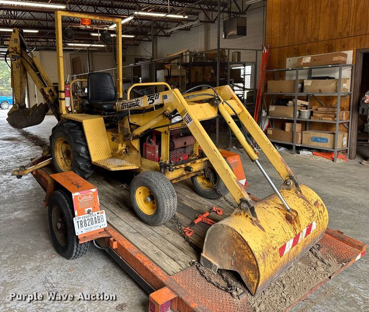 image for item DH9843 1990 Owens Classic tilt deck equipment trailer