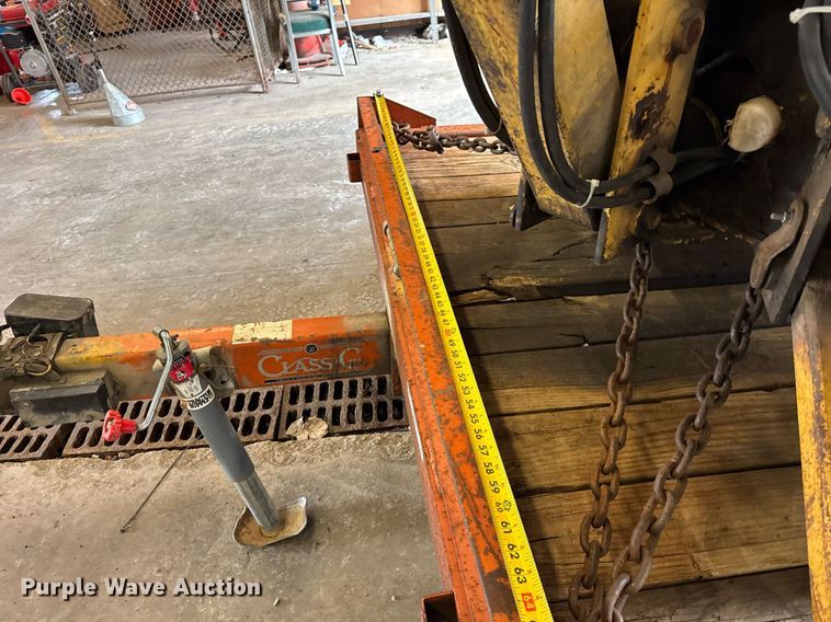 image for item DH9843 1990 Owens Classic tilt deck equipment trailer