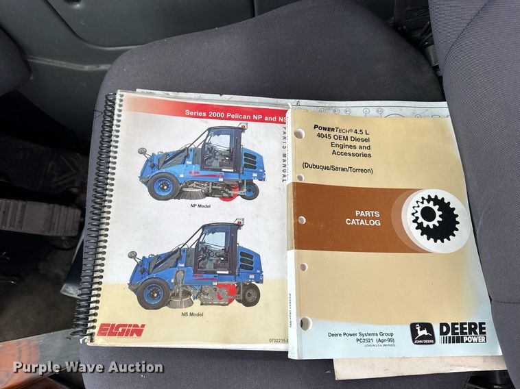 image for item DH9849 2012 Elgin Pelican sweeper