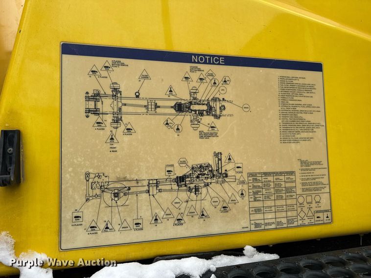 image for item DH9850 2005 MB Companies Oshkosh HB2723 street sweeper truck