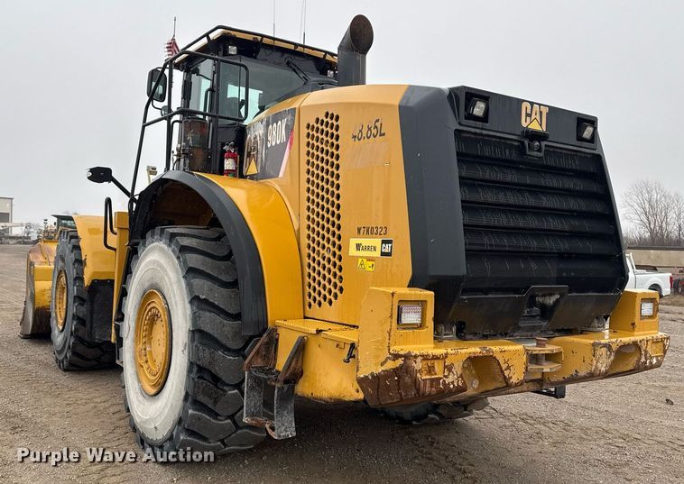 image for item DM5555 2011 Caterpillar 980K wheel loader