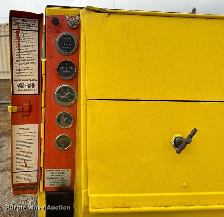 image for item DM5560 Gordon Smith & Co air compressor