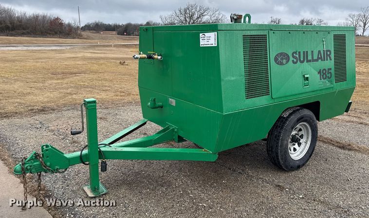 image for item DM5561 Sullair 185 air compressor