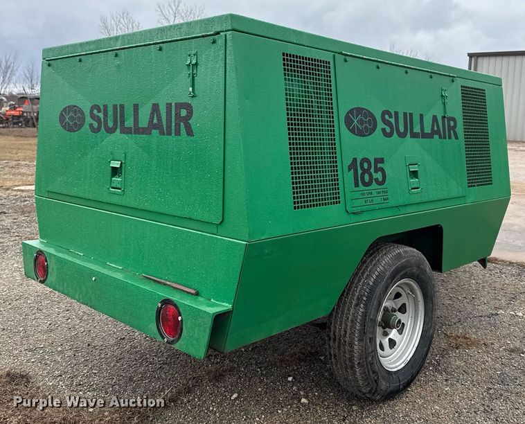 image for item DM5561 Sullair 185 air compressor