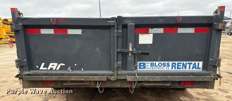image for item DM5564 2019 Lamar dump trailer