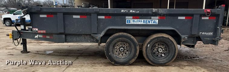 image for item DM5564 2019 Lamar dump trailer