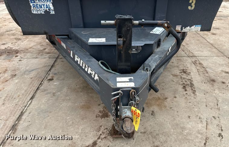 image for item DM5564 2019 Lamar dump trailer