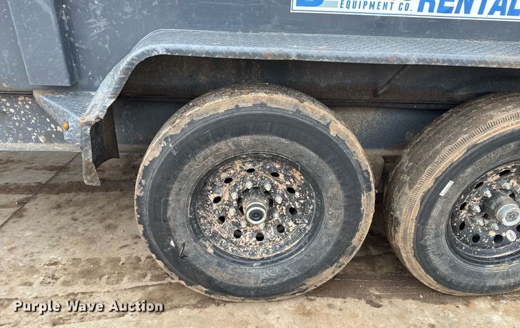 image for item DM5564 2019 Lamar dump trailer