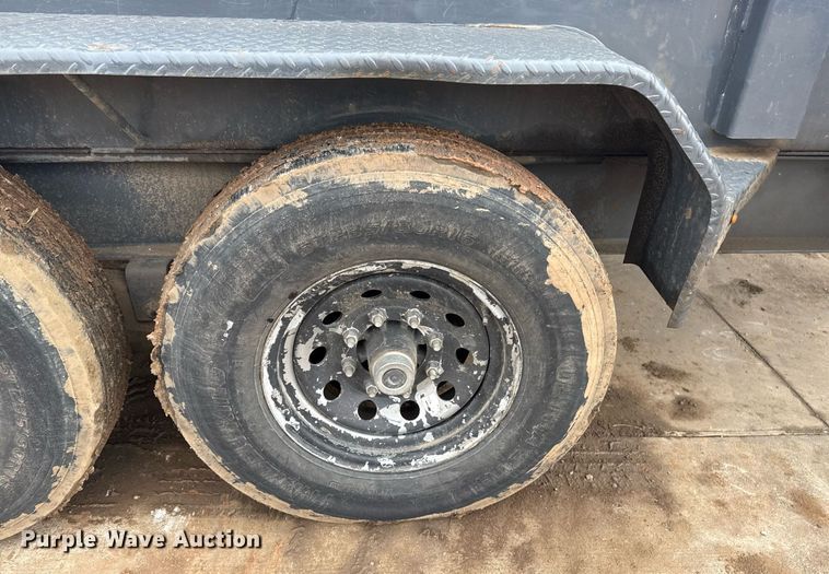 image for item DM5564 2019 Lamar dump trailer