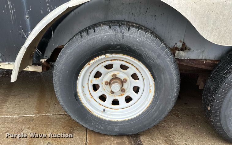 image for item DN0914 1998 Continental  enclosed cargo trailer