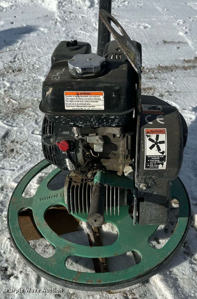 image for item DN0978 Whiteman  CA4HC power trowel