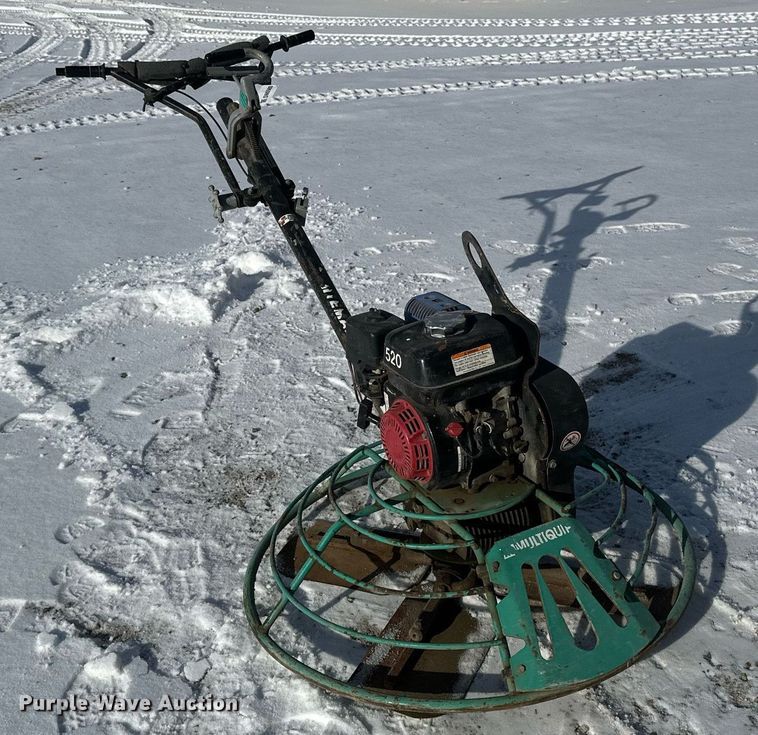 image for item DN0980 2011 Whiteman  J36855 power trowel