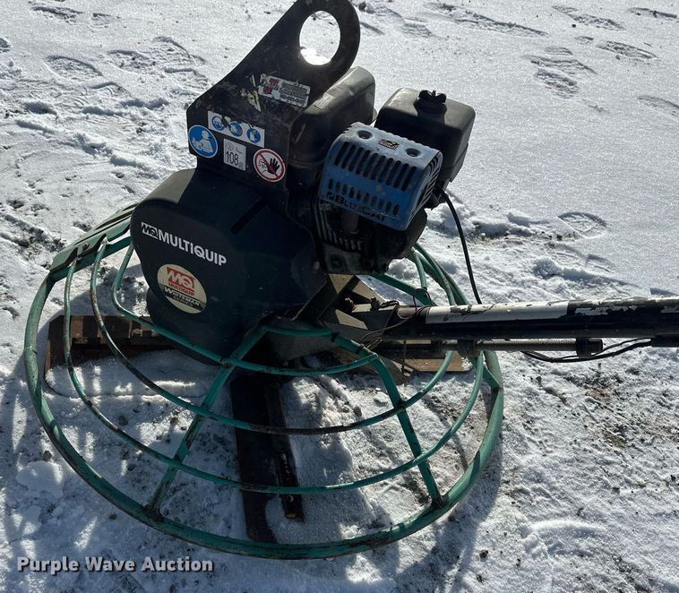 image for item DN0980 2011 Whiteman  J36855 power trowel