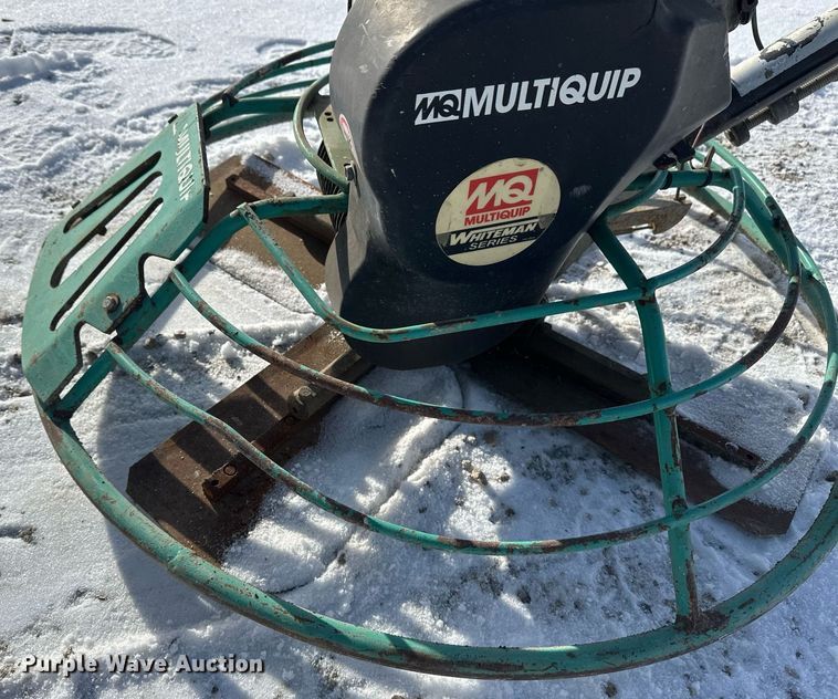 image for item DN0980 2011 Whiteman  J36855 power trowel