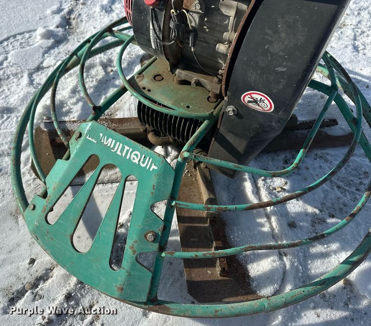 image for item DN0980 2011 Whiteman  J36855 power trowel