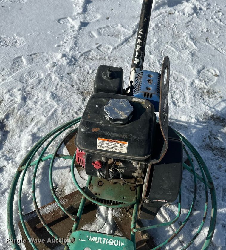 image for item DN0980 2011 Whiteman  J36855 power trowel