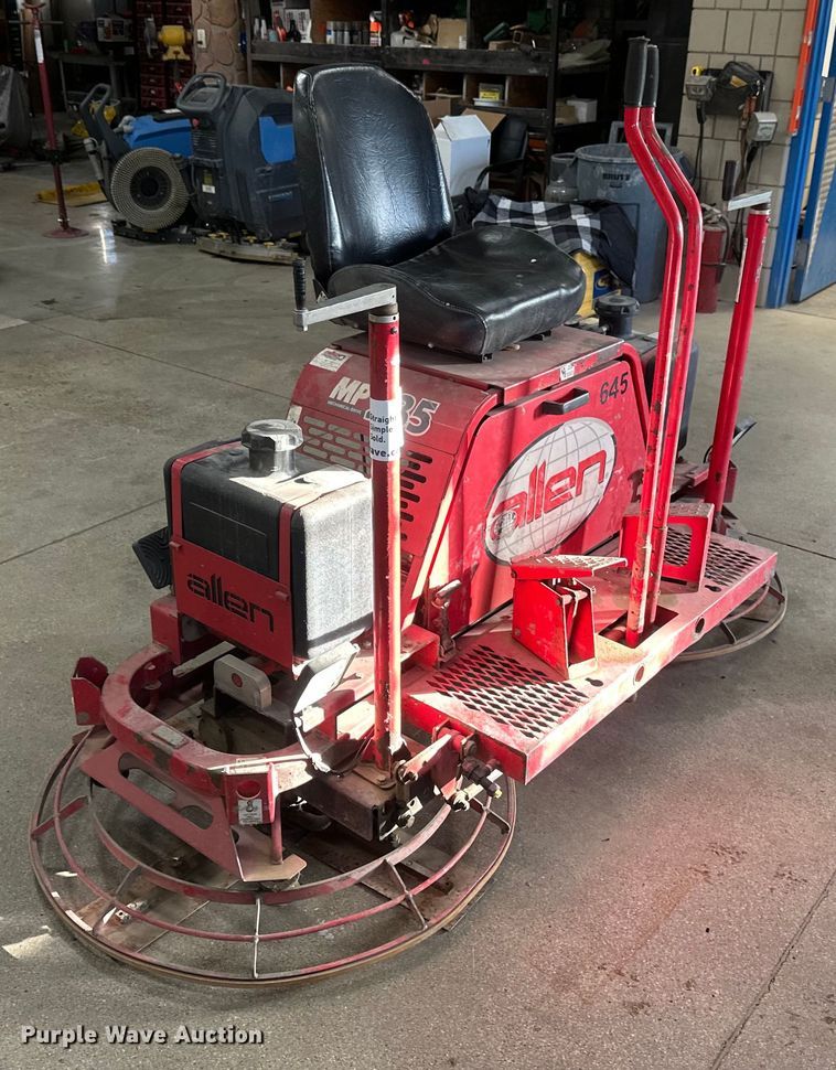 image for item DN0982 Allen Engineering  MP235 power trowel