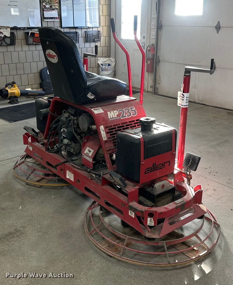 image for item DN0982 Allen Engineering  MP235 power trowel