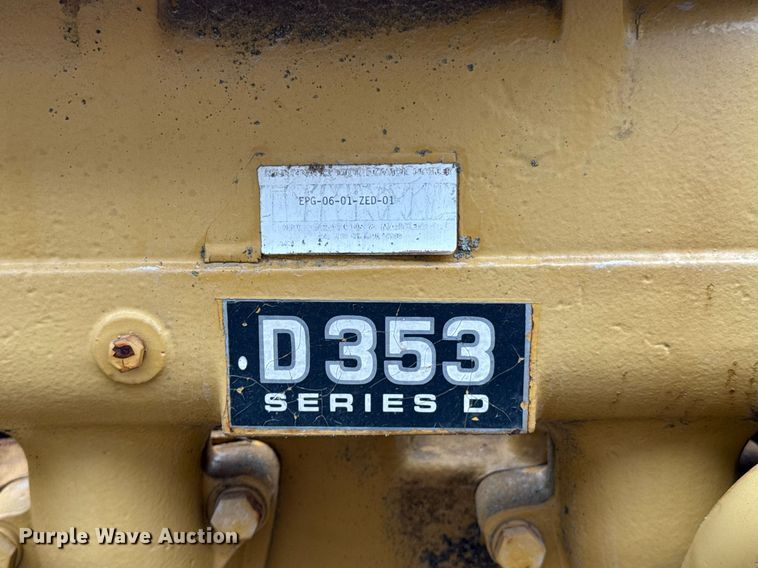 image for item DO0293 Caterpillar D353 Series D generator