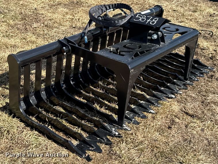 image for item DO0323 KC skid steer grapple bucket