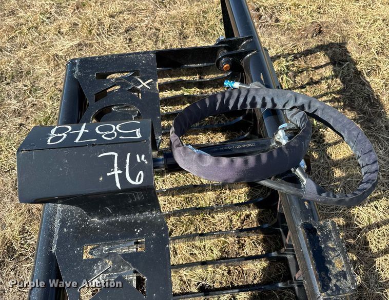 image for item DO0323 KC skid steer grapple bucket