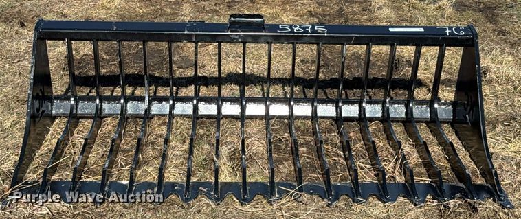 image for item DO0327 KC skid steer rock bucket