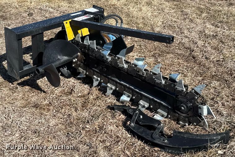 image for item DO0332 JCT skid steer trencher