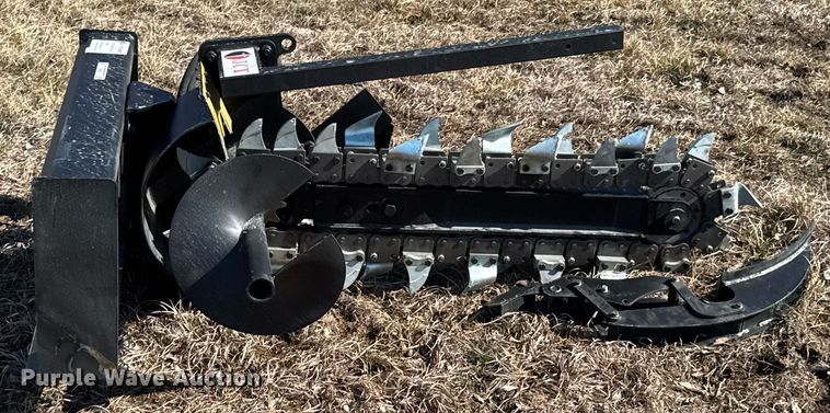 image for item DO0332 JCT skid steer trencher