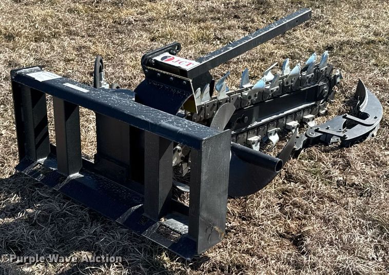 image for item DO0332 JCT skid steer trencher