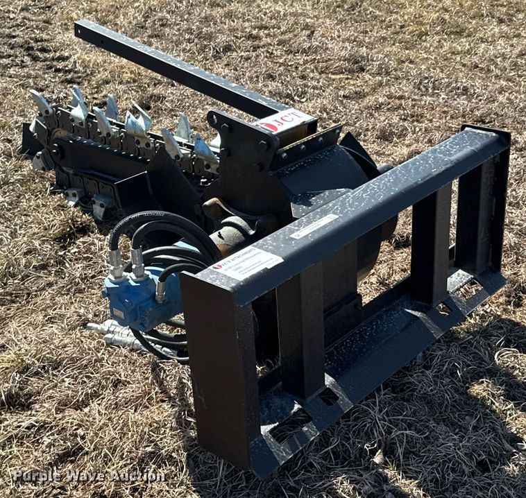 image for item DO0332 JCT skid steer trencher