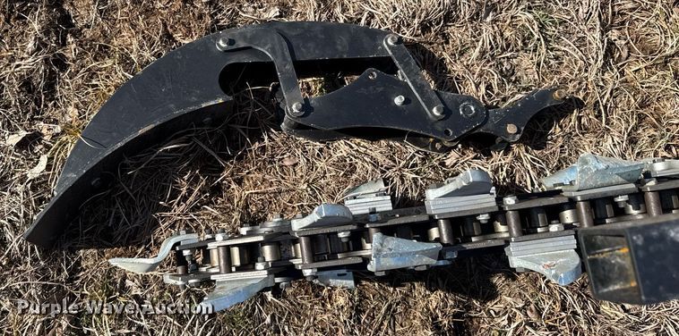 image for item DO0332 JCT skid steer trencher