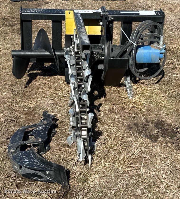 image for item DO0334 JCT skid steer trencher