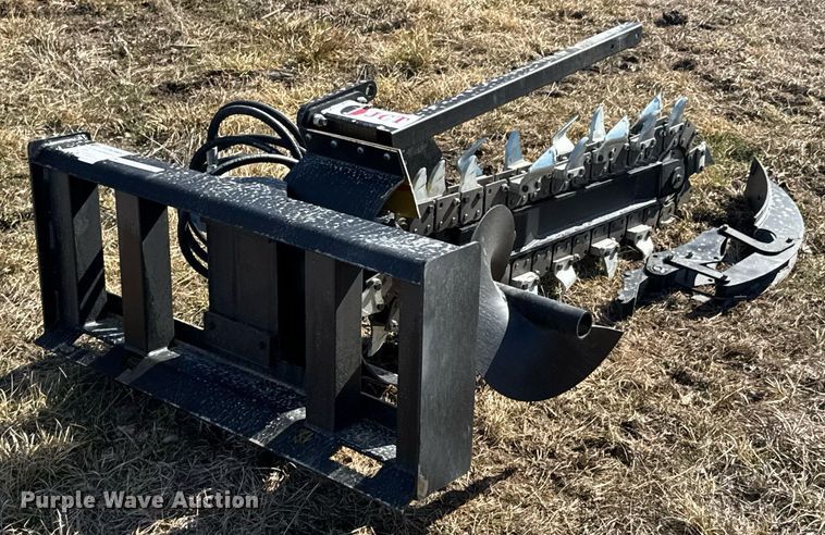 image for item DO0334 JCT skid steer trencher