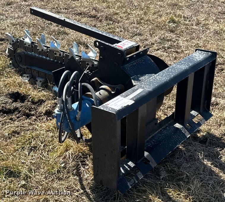 image for item DO0334 JCT skid steer trencher