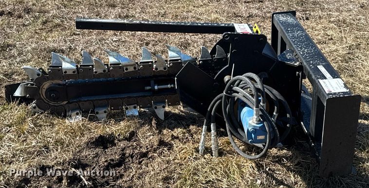 image for item DO0334 JCT skid steer trencher