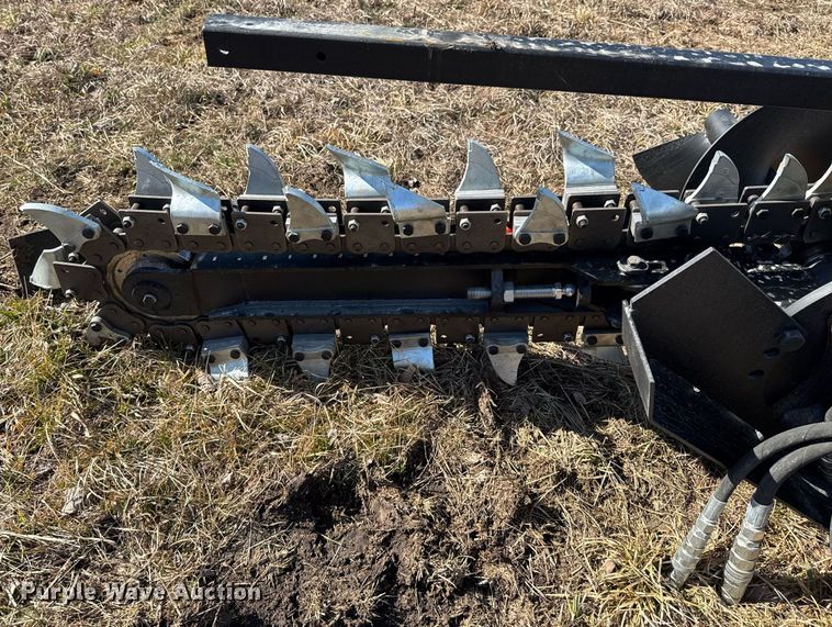 image for item DO0334 JCT skid steer trencher