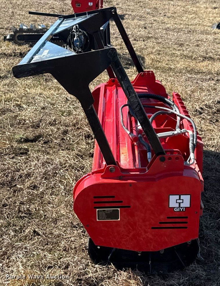 image for item DO0337 2024 GIYI skid steer mulcher