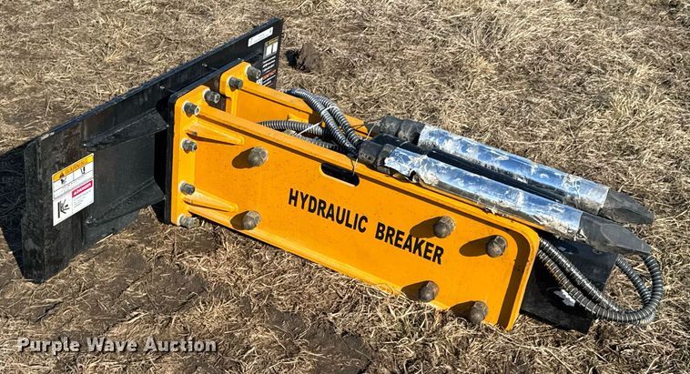 image for item DO0342 2024 Wolverine CB-11-750F skid steer breaker