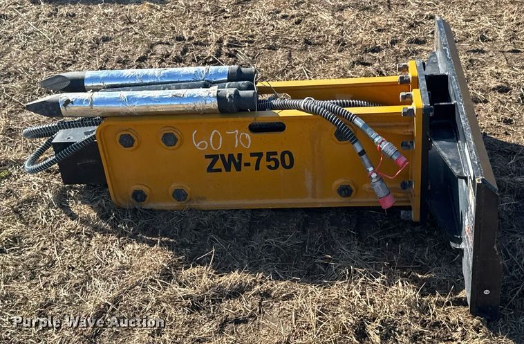 image for item DO0342 2024 Wolverine CB-11-750F skid steer breaker