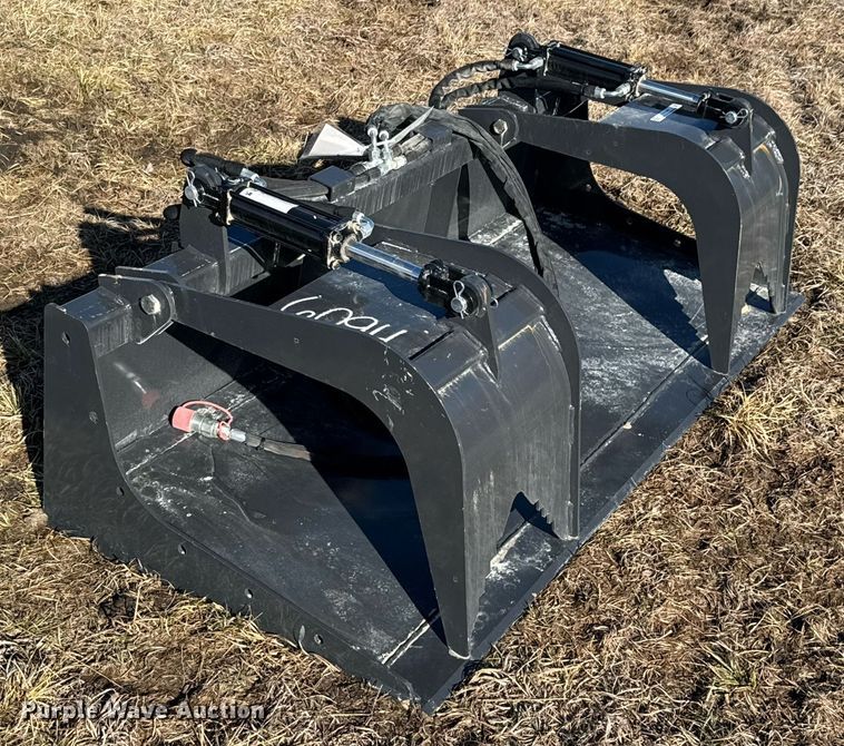image for item DO0347 2023 Wolverine GB-11-72W skid steer grapple bucket