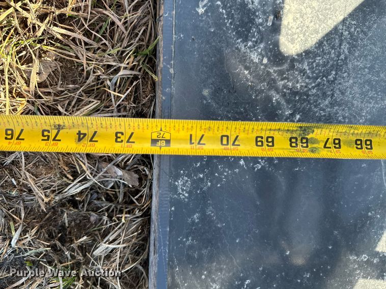 image for item DO0347 2023 Wolverine GB-11-72W skid steer grapple bucket