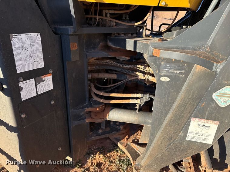 image for item DO2623 2015 Komatsu WA500-7 wheel loader